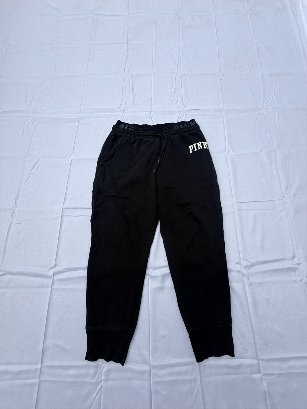 #42 PINK by Victoria's Secret Black Women's Jogger Sweatpants size(L)